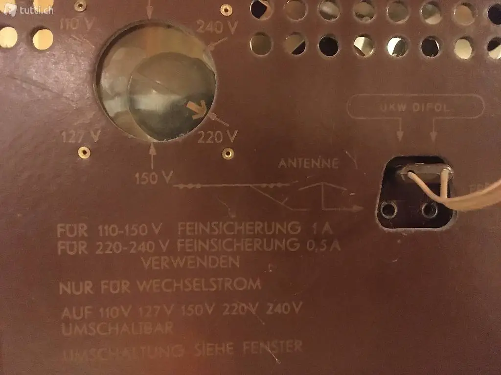 Röhrenradio antik