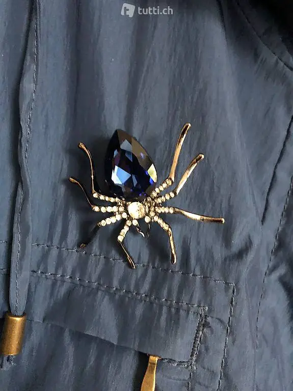 Modeschmuck Spinne 5 cm