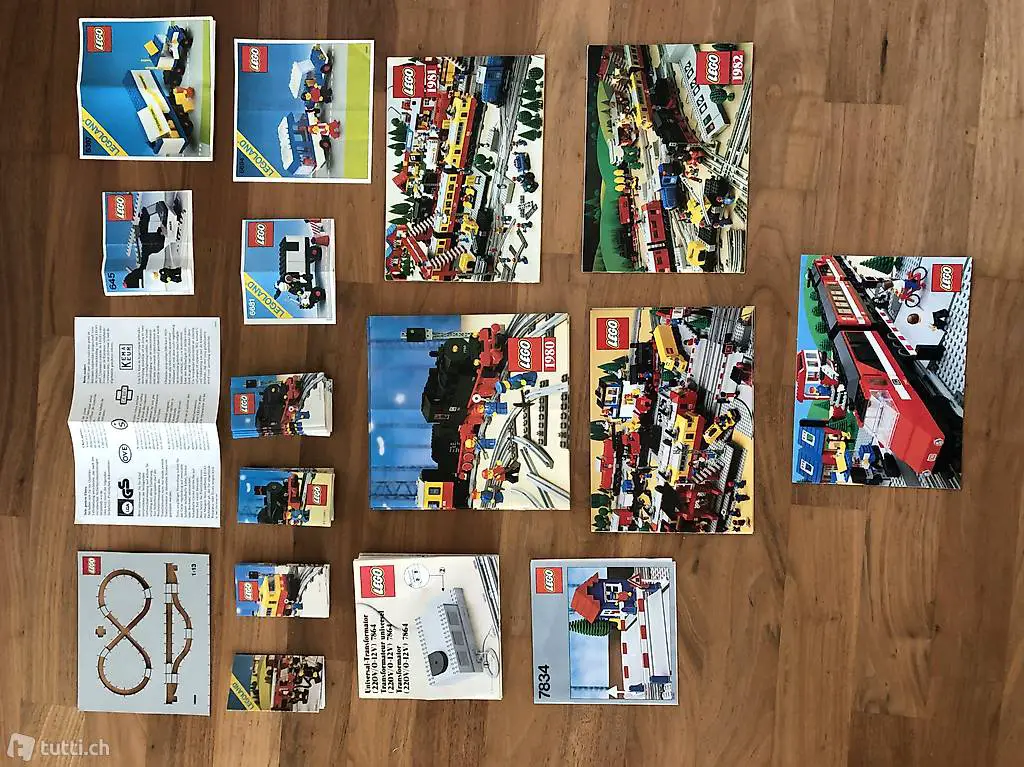 Lego Eisenbahn Teile, Anleitungen, Kataloge und mehr