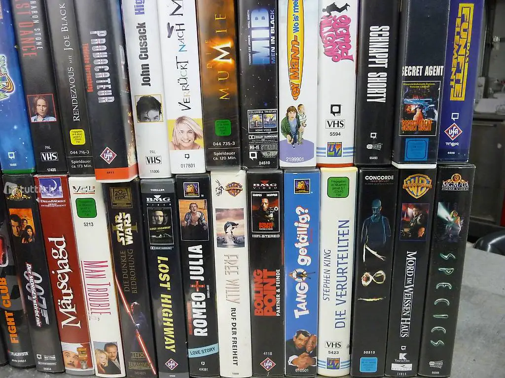 VHS Videocassetten