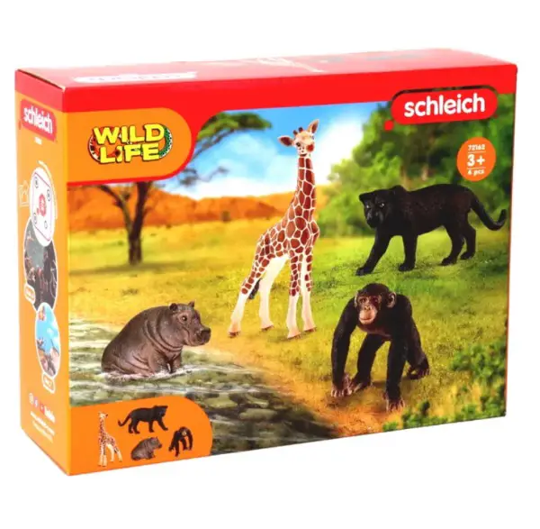 Spielfiguren Set Wildlife von Schleich 72162