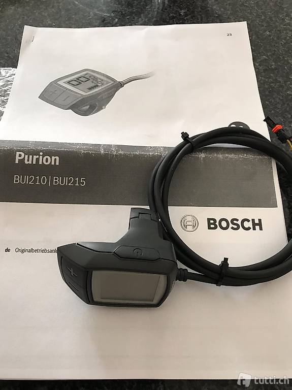 Bordcomputer Puruon für die Steuerung eines Bosch e Bike