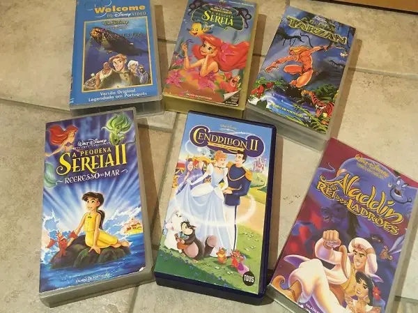 Coleção de filmes da Disney em Português