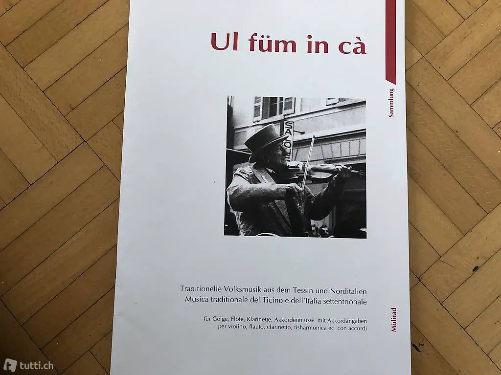 Ul füm in cà für Flöte, Geige, Akkordeon