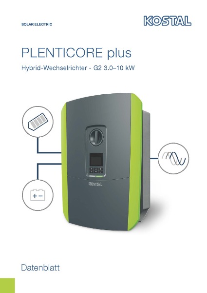 Plenticore plus 7.0 G2 Hybrid-Wechselrichter