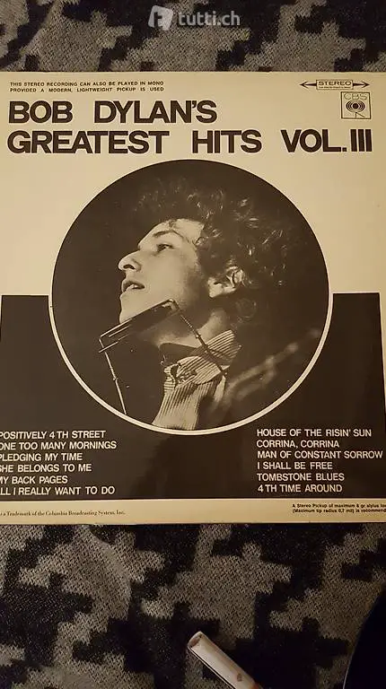 Bob Dylan Vinyl Original
