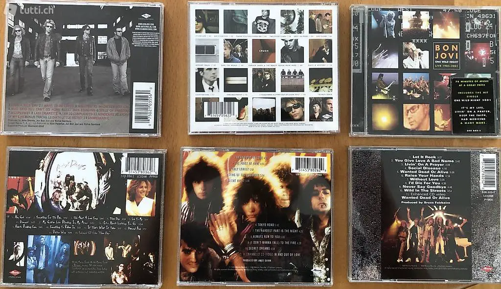 Bon Jovi CD"s