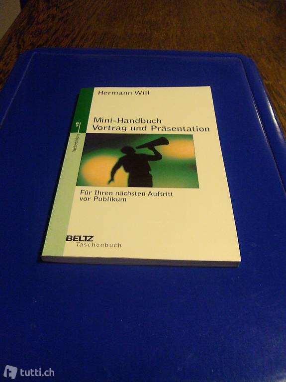 Handbuch "Vortrag und Präsentation"