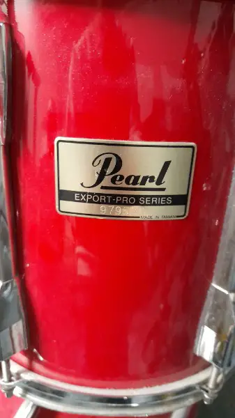 Schlagzeug mit Transporttaschen Export Pearl