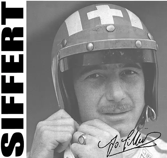 Jo Siffert Jet Helm Gr. XL Réplica F1 1968