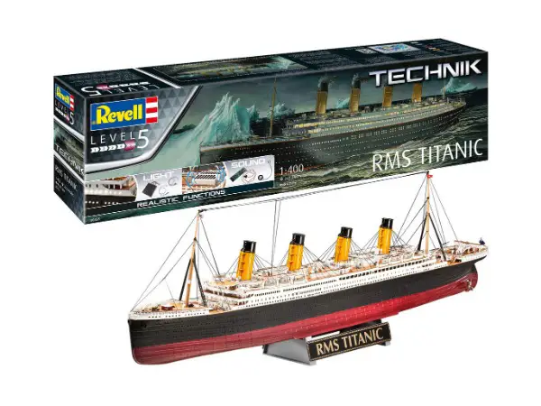 R.M.S. Titanic Technik mit Licht & Sound 1:400 von Revell