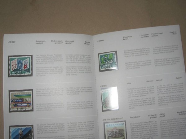 Briefmarken Jahrbuch 1990