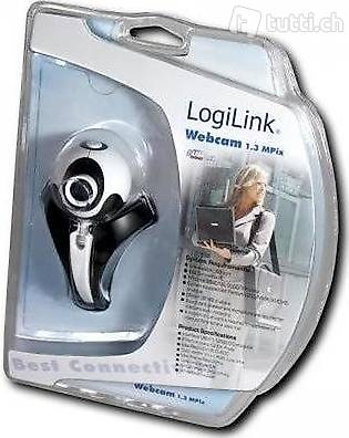  LogiLink UA0050 PC Kamera schwarz/weiss