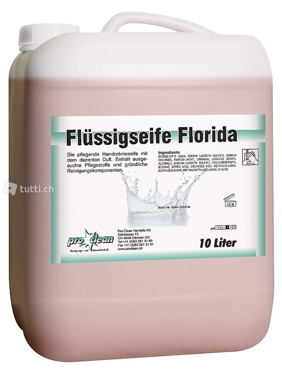  Flüssigseife Florida / Kanister à 10 Liter