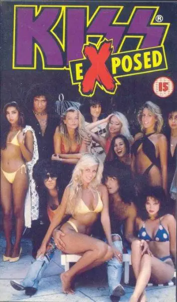 K7 VIDEO VHS : KISS EXPOSED
