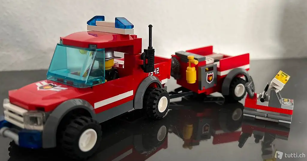 Lego City Feuerwehr Pick up 7942