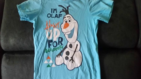 T-shirt Kurzarm Olaf frozen 110/116