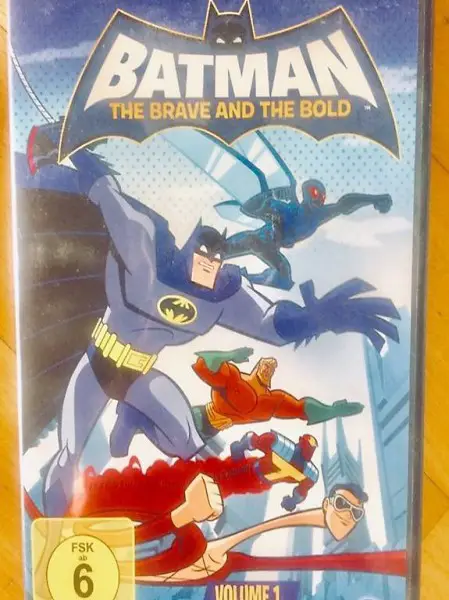batman the brave and the bold DVD.