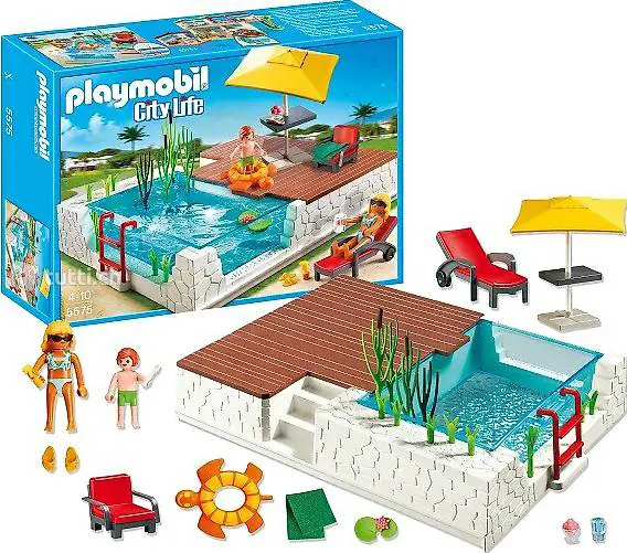  Playmobil 5575 Einbau Swimmingpool