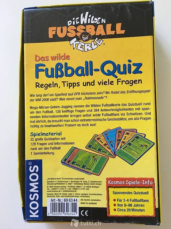 Kosmos Spiele: Die wilden Fussball Kerle: Fussball-Quiz