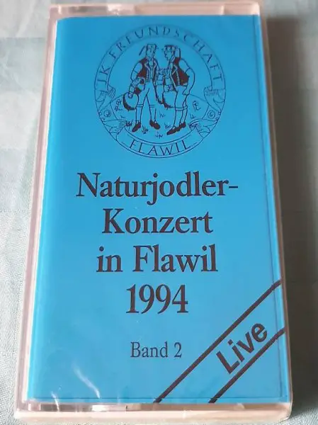  Naturjodler- Konzert in Flawil 1994 Musik Kassette
