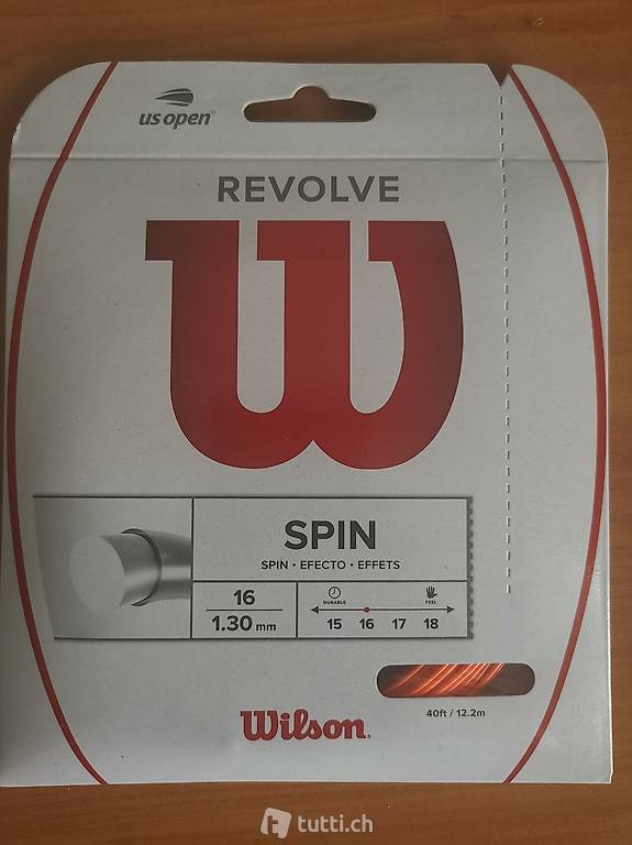 Wilson Revolve Spin 1.30 Tennis Saiten