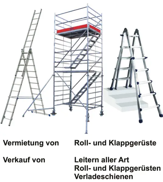  Stufenbockleiter 2x3 Stufen FABRIKNEU
