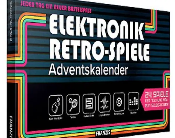  Adventskalender Elektronik Retro-Spiele 2020