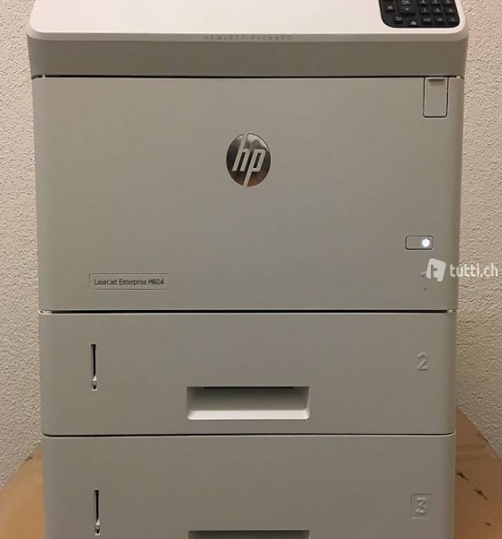  HP LaserJet Enterprise M604dn, Top Drucker, WIE NEU