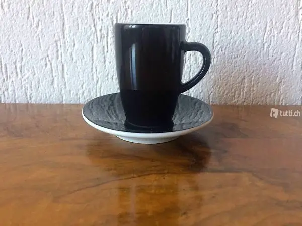 Jura / Kahla Porzellan - Espresso-Tasse, schwarz (NEU)