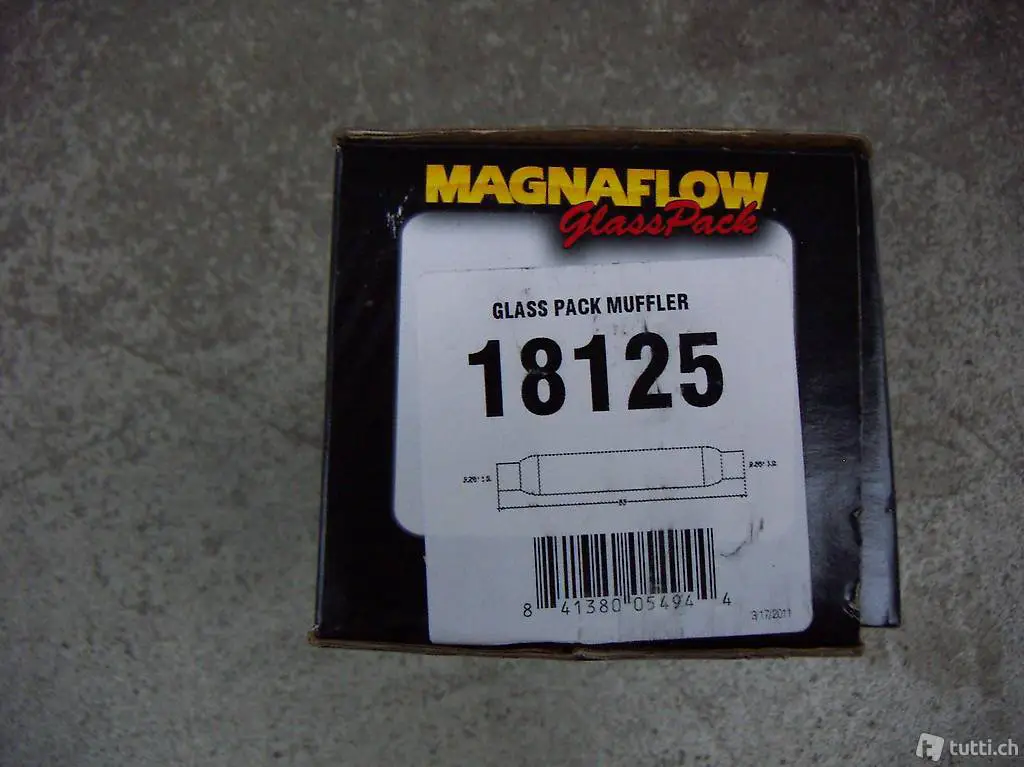 Glass Pack Schalldämpfer Magnaflow 18125