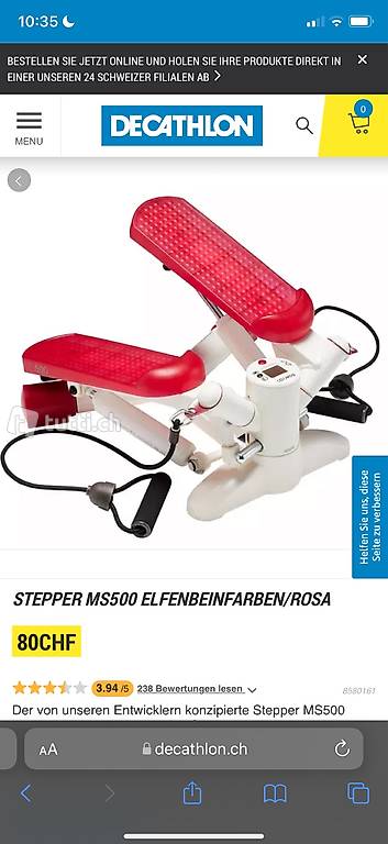 Stepper MS500 decathlon
