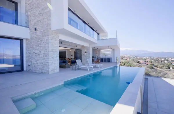 A-168616 Kreta, KokkinoChorio: Moderne Luxusvilla mit Außenoase
