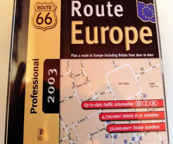 Programme Logiciel Ordinateur Route 66 2003