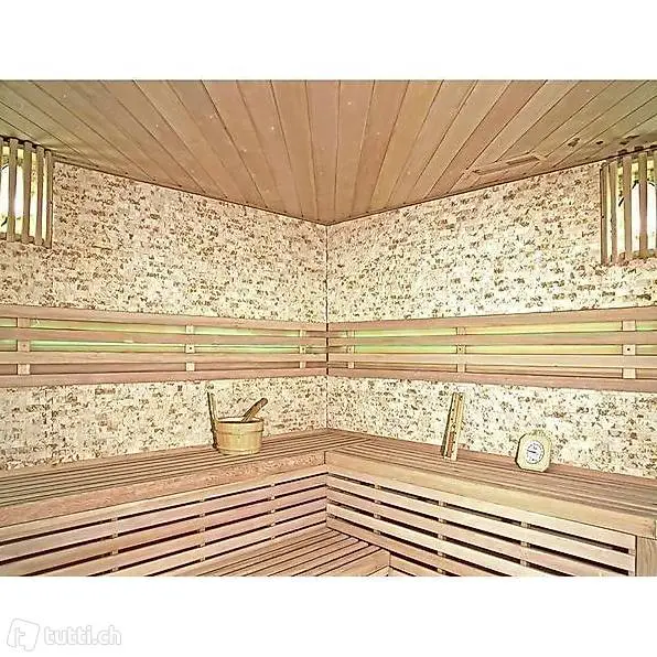  NEU Sauna Luxus BIG Finnischer 8kW Saunaofen