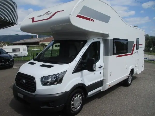 FORD Wohnmobil Alkoven Roller Team 295 FORD Wohnmobil Alkoven Roller Team 295