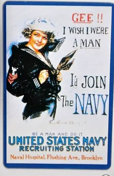 Magnet Blechschild United States Navy