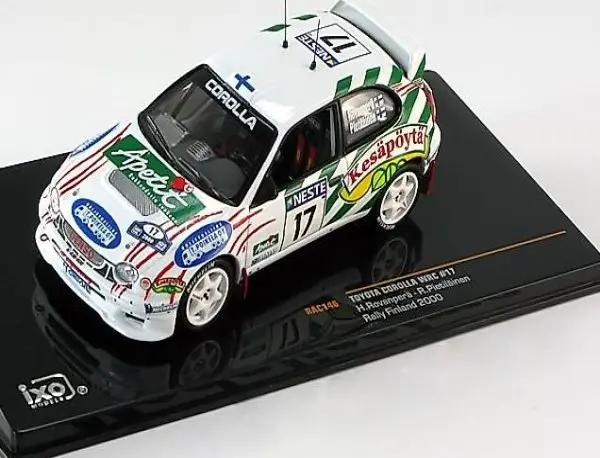 NEU: Toyota Corolla WRC #17 Rally Finland 2000 H. Rovanperä