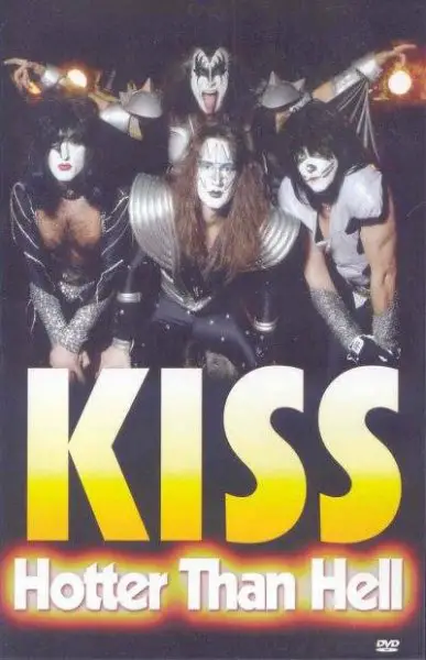 DVD : KISS HOTTER THAN HELL