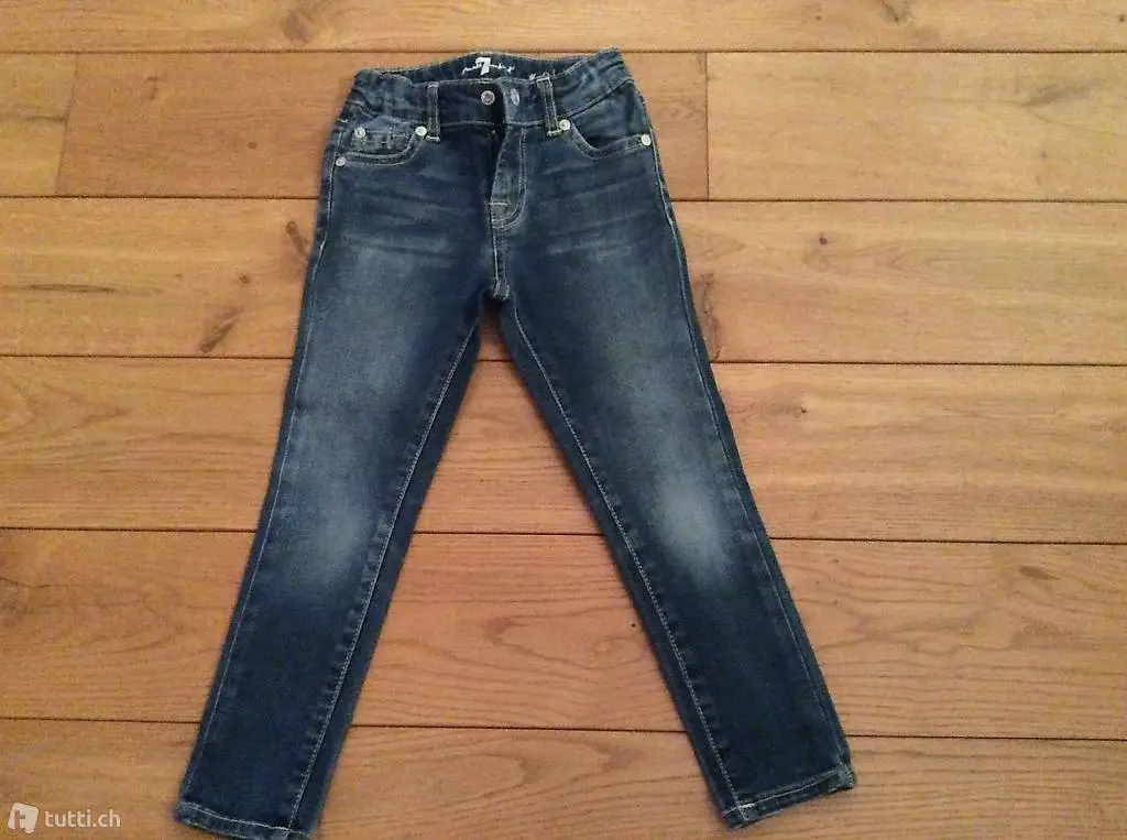 Jeans für Mädchen in Gr. 110 von for all 7 mankind - Skinny
