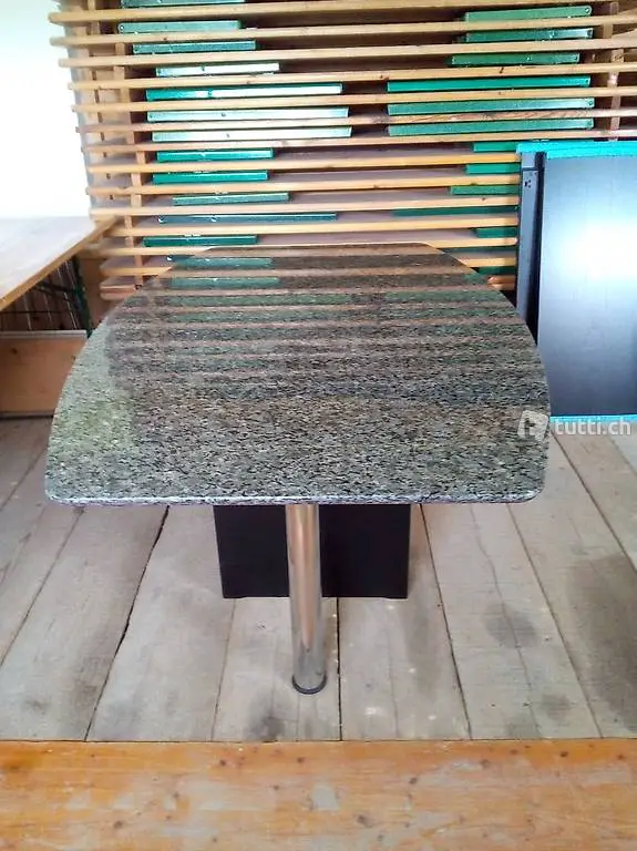 Tisch Natursteinplatte mit Verlängerung