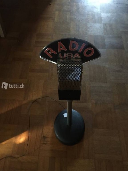 Radio Mikrofon als Deko nur 99fr