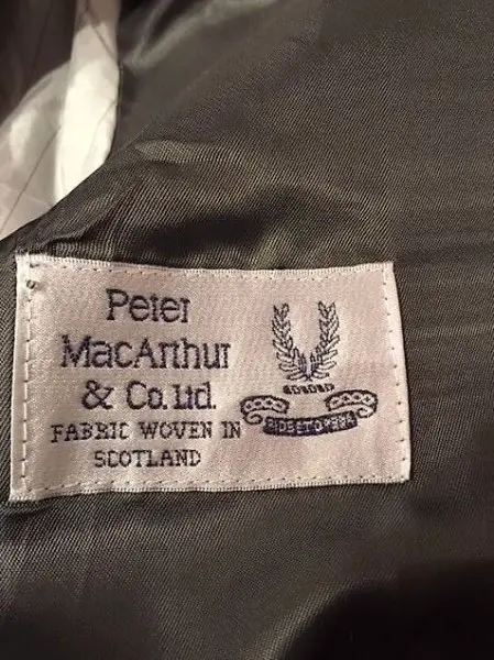 Echter Peter MacArthur schottischer Damen-Tweed,100 Wolle