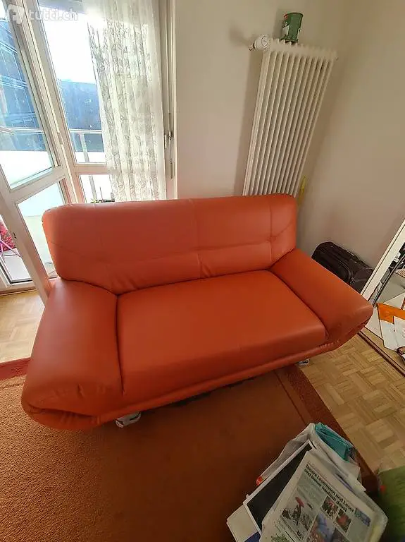 Sofa Kunst Leder.