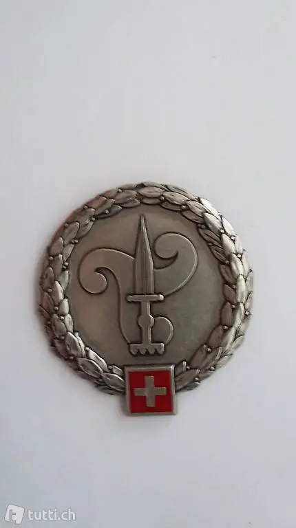Esercito svizzero. Distintivo per basco