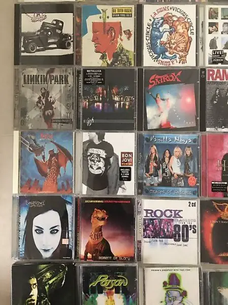 CD Sammlung Hard Rock Metall Punk Rock Gothic