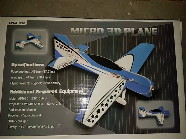 Micro 3D Plane Sakura bausatz