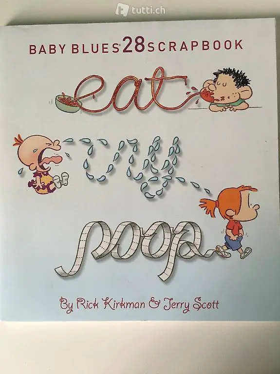 Baby blues: Eat, Cry, Poop - english