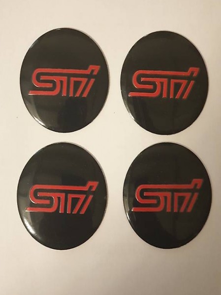 Sticker Nabeldeckel Subaru STI