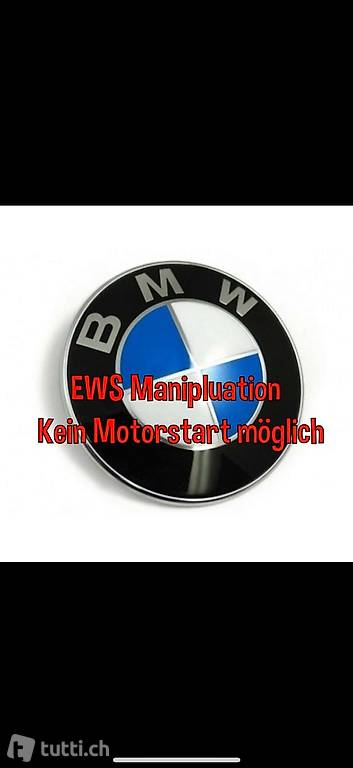 BMW E Modelle (Alle) Motor startet nicht EWS Fehler